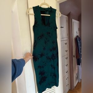 NWT Belle Sky Bodycon Tiedye Midi dress